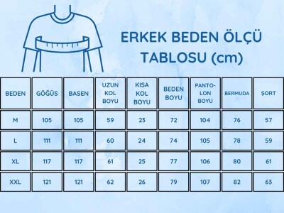 Lacivert Ekoseli Kısa Kollu Erkek Pijama Takımı 1167KY - 5